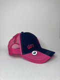 GFI Golf Cap Navy & Pink