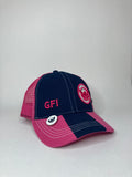 GFI Golf Cap Navy & Pink
