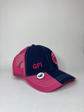 GFI Golf Cap Navy & Pink