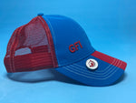 GFI Golf Cap Blue & Red