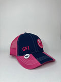 GFI Golf Cap Navy & Pink