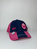GFI Golf Cap Navy & Pink