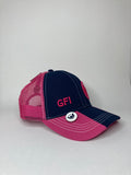 GFI Golf Cap Navy & Pink
