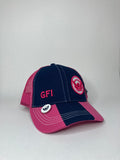 GFI Golf Cap Navy & Pink