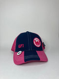 GFI Golf Cap Navy & Pink