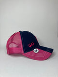 GFI Golf Cap Navy & Pink