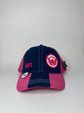 GFI Golf Cap Navy & Pink