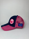 GFI Golf Cap Navy & Pink