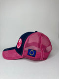 GFI Golf Cap Navy & Pink