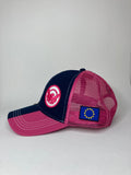 GFI Golf Cap Navy & Pink
