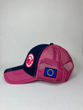 GFI Golf Cap Navy & Pink