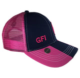 GFI Golf Cap Navy & Pink