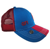 GFI Golf Cap Blue & Red